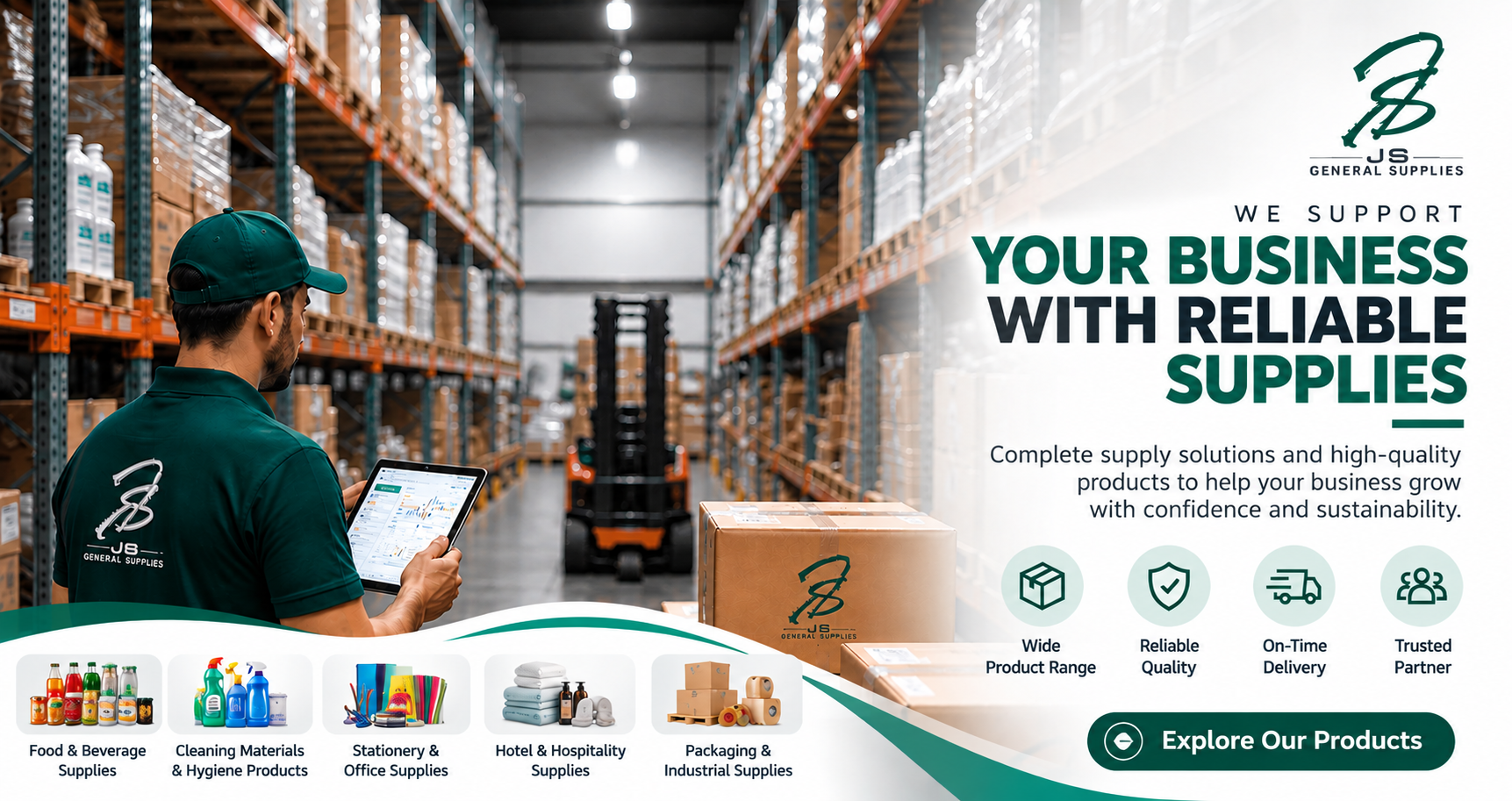 Business supplies in Egypt - JS General Supplies